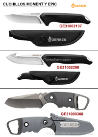 MOMENT AND EPIC KNIVES Gerber