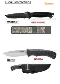 WARRANT TANTO UND GATOR MESSER Gerber