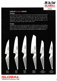 JAPANESE KITCHEN KNIVES GLOBAL