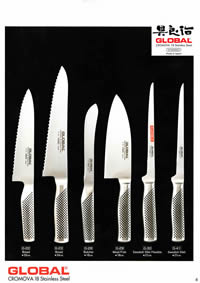 CUCHILLOS COCINA JAPONESES GLOBAL