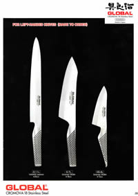 JAPANESE CHEF KNIVES GLOBAL