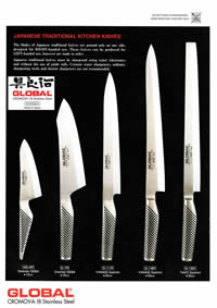 JAPANESE CHEF KNIVES GLOBAL