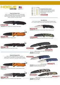 TACTICAL KNIVES DEKA - TRAUMA FIRST Hogue