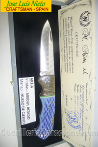 COLTELLO PIEGHEVOLE ARTIGIANO TASSATI JLNieto