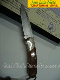 COLTELLO PIEGHEVOLE ARTIGIANO TASSATI JLNieto