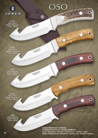 SKINNER HUNTING KNIVES OSO 1 Joker