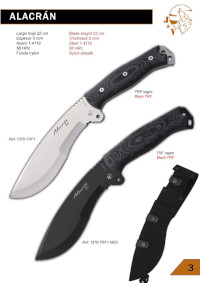 ALACRAN KNIVES JV CDA