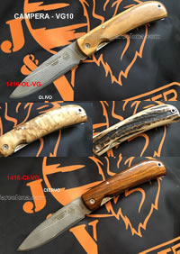 CAMPERA POCKETKNIVES VG10 JV CDA