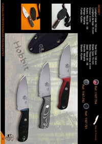 SURVIVAL KNIFE HOBBIT JV CDA