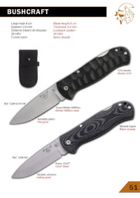 COUTEAUX POCHE BUSHCRAFT JV CDA