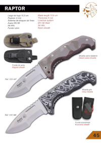 RAPTOR FOLDING KNIFE JV CDA