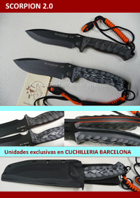 CUCHILLOS SCORPION 0 JV CDA