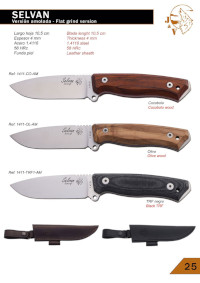 SELVAN BUSHCRAFT KNIVES JV CDA