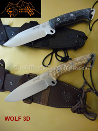 GANIVETS WOLF 3D MICARTA I OLIVERA JV CDA