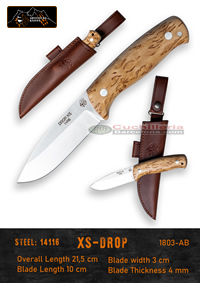 COUTEAUX BUSHCRAFT XS DROP JV CDA