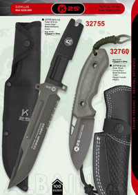 CUCHILLOS TACTICOS K25