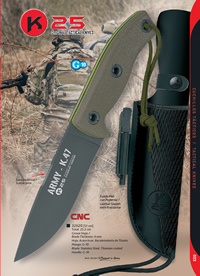 ARMY K47 - CUCHILLO TCTICO K25