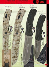 COUTEAUX TACTIQUES K25