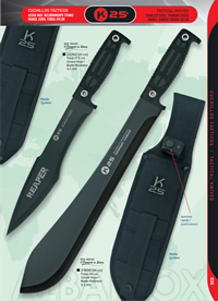 TACTICAL  MACHETS REAPER K25