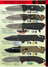 COUTEAUX TACTIQUES K25