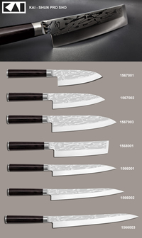 COUTEAUX JAPONAIS KAI SHUN PRO  Kai