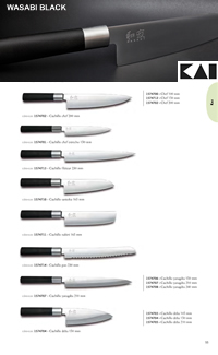 JAPANESE KNIVES WASABI BLACK Kai