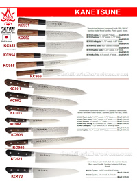 JAPANESE KITCHEN KNIVES Kanetsune