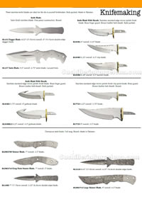 BLADES FOR KNIVES 6 KnifeMaking