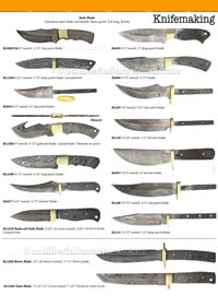 LAMES POUR COUTEAUX DAMAS 8 KnifeMaking