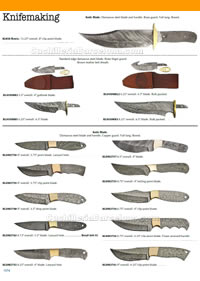 LAMES POUR COUTEAUX DAMAS 9 KnifeMaking