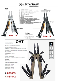 OUTIL POLYVALENT MUT ET OHT LEATHERMAN