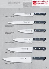 PROFFESIONAL KNIVES 20 Martinez Gascon