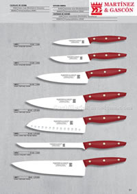  PROFFESIONAL KNIVES 32 Martinez Gascon