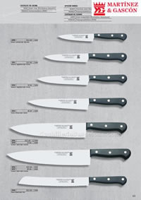 PROFFESIONAL KNIVES 38 Martinez Gascon