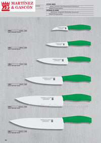 PROFFESIONAL KITCHEN KNIVES 02 Martinez Gascon