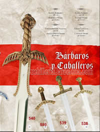 ESPADAS BARBAROS Y CABALLEROS Marto