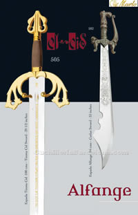 SWORDS EL CID ALFANGE Marto