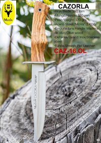 CUCHILLOS CAZORLA CAZ 16OL Muela