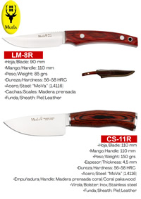 GANIVETS LM-8R Y CS-11R Muela