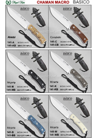 SURVIVAL KNIVES CHAMAN MACRO Nieto