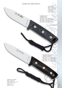 SG1 SG2 SECURITY KNIVES Nieto