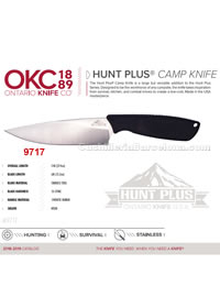 CUCHILLO DE CAZA HUNT PLUS CAMP Ontario