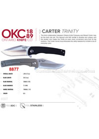 CARTER TRINITY EDC FOLDING KNIFE Ontario