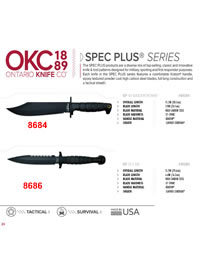 SPEC PLUS SERIES TACTICAL KNIVES Ontario