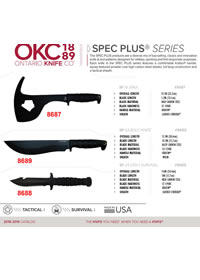 SPEC PLUS SERIES TACTICAL KNIVES Ontario