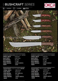 COUTEAUX DE SURVIE BUSHCRAFT Ontario