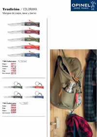 TREKKING COUTEAUX  POCHE ORIGINES. Opinel