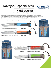 SPECIALIST POCKET KNIVES Opinel