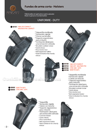 COBERTURAS DE ARMAS CURTA Pielcu