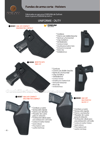 HOLSTERS  POUR ARMES Pielcu